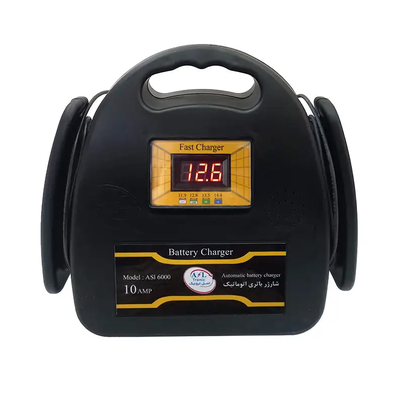 شارژر 10 امپر شارژر باتری 10 آمپر اتوماتیک مدل ASL6000